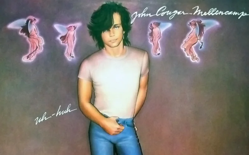 John Cougar Mellencamp's Uh-huh album cover