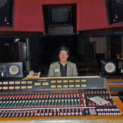 Mike's second most favorite console, a Trident 80B in Control A in 1992. Mike's second most favorite console, a Trident 80B in Control A in 1992.
