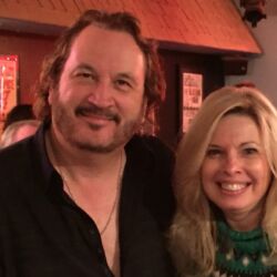 Liz and Gary Burr at the Bluebird. Liz and Gary Burr at the Bluebird.
