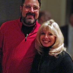 Vince and Liz at a charity event. One of the sweetest guys around Vince and Liz at a charity event. One of the sweetest guys around